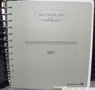 Deutschland EXKLUSIV Vordruck Album der Deutschen Post BUND 2011
