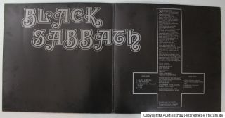 LP Black Sabbath   Black Sabbath Vertigo Swirl Deutschland 1970