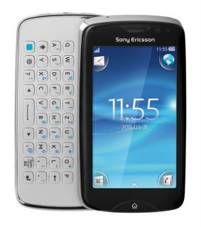 Sony Ericsson txt pro Smartphone QWERTZ Handy schwarz