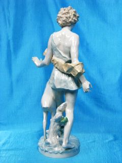 Hutschenreuther Figur 52 cm Diana mit RehTutter Figure Figurine um