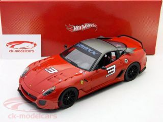 Ferrari 599 XX #3 rot / red 118 HotWheels Foundation