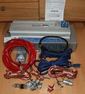 Audison LR 605 XR 5 Kanal Endverstärker (OVP) mit vielen Kabeln