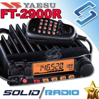 Yaesu FT 2900R VHF 75 W 2M FM Mobile Ham Radio FT2900R