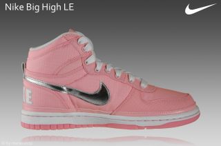 Le Gr.40,5 Schuhe hi Sneaker dunk rosa Textil 358858 602 #2581
