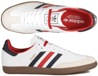 Adidas Originals Samba white/blue/red weiß blau rot gazelle spezial