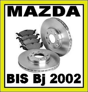 Bremsscheiben + Beläge VORNE Mazda 626 GE , Xedos  