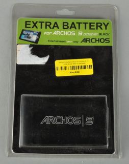 ARCHOS Battery Pack for Archos 9 PC Tablet Black NEW in package