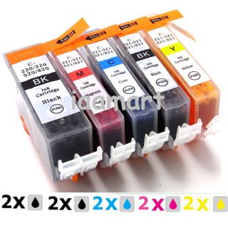 10 Ink Compatible NON OEM For Canon PIXMA iP4700 MP540 MP550 MP560