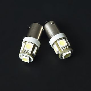 Stück Standlicht 5 SMD LED Ba9S T4W Weiß 6V