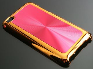 iPod touch 4G Hülle Tasche Schutzhülle Cover Chrom Gold