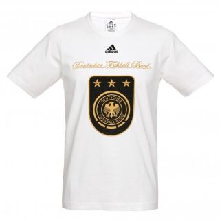 Adidas Damen DFB Tee W T Shirt U38972 weiss 2278