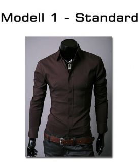 MERISH Herren Hemd 5 MODELLE S XXL Slim Fit Neu T Shirt Polo Style