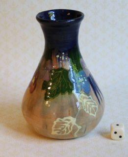 Keramik Jugendstil Vase wohl von Huber Roethe Villingen Bad