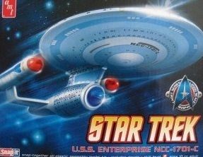 USS Enterprise 1701 C 12500 AMT 661 Snap it STAR TREK