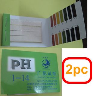 160 Full Range 1 14 pH Test Paper Strips Litmus New