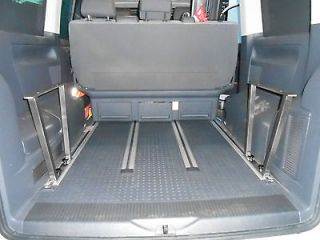 VW T5 Multivan Multiflexboard Edelstahlstand füße Konsolen 11