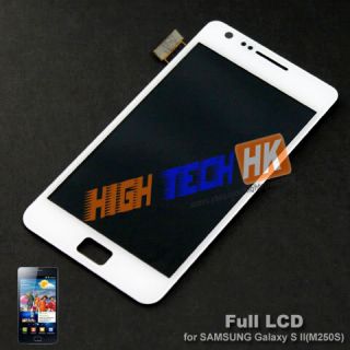 Full LCD+White Lens Touch Scren Digitizer For Samsung Galaxy S2 M250S