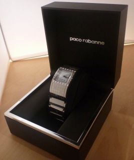 PACO RABANNE UHR Damen silver PRD674S/BM mit OVP NEU Montre Watch