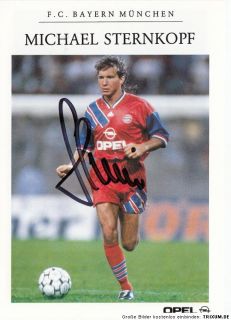 Michael Sternkopf Bayern München 1993 94 2.Karte TOP +A32435