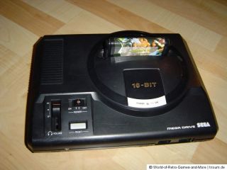 Sega Mega Drive Konsole EU / USA / Japan 50Hz/60Hz Region Code Free