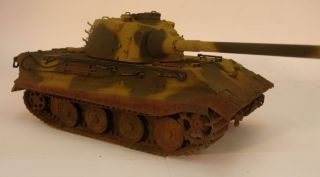 deutscher schwerer Panzer E 75 gebaut / German WWII heavy Tank E75