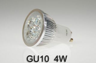 4x 3W 4W HIGH POWER LED SPOT Strahler Lampe Licht SMD GU10 warmweiss