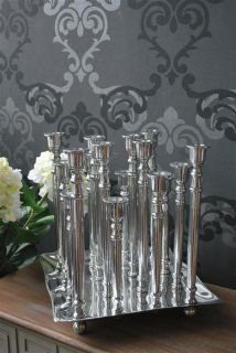 Kerzentablett für 16 Kerzen aus Aluminium *M26