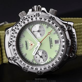 POLJOT  Combat Chronograph 3133 Russian mechanical watch