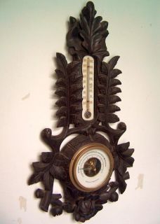 Barometer, Jugendstil um 1900, Holosteric Barometer