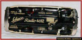 Schuco Radio 4012 mit Originalkarton **** 50 ger Jahre *****