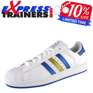 Adidas Originals Mens Superstar II Trainers *Authentic*