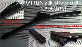 2x Soft Flat Scheibenwischer ALFA ROMEO 147 NEU