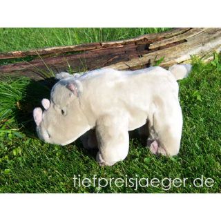 PLÜSCHTIER NASHORN Kuscheltier Plüsch Rhinozeros 010390