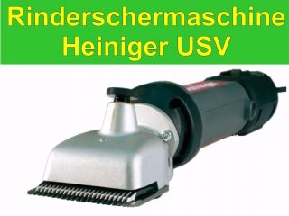 Heiniger USV Schermaschine Rinderschermaschine 701 600