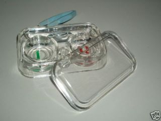 Kontaktlinsen Behälter Aufbewahrung Pflege Transport 3
