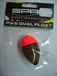 SPRO Pike Oval Float, 15 Gramm