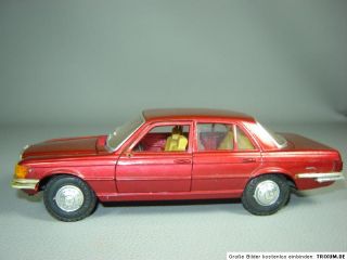 Mercedes Benz MB 450 SE W116 Gama Modell 124 Modellauto Youngtimer