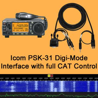 PSK31 Interface +Full CAT for Icom IC 706 All versions