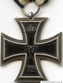Eisernes Kreuz 2.Klasse Herst. Fr 1914 1918 Iron cross Orden EK2