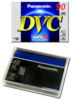 Panasonic mini DV Kassette Cassette Cassette miniDV NEU