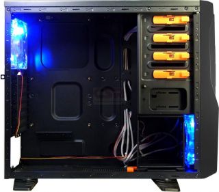 Q7 Dozer ATX MidiTower Gamer PC Gehäuse 750W Netzteil Kabelmanagement
