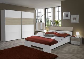 TOP* Design Schlafzimmer Kleiderschrank Schwebetüren Futonbett in