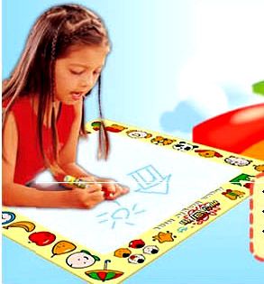 AquaDoodle Thomas&Friends XXXL Matte 80x80cm Wasser Maltuch Malteppich