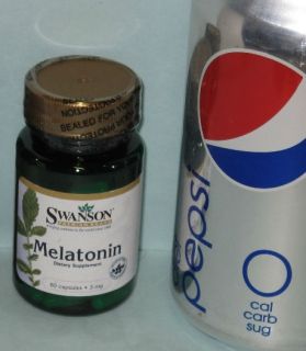 Sleep Longer and SounderMelatonin Supplement, 60 ct, 3mg