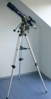 SKYLUX Refraktor Teleskop 70/700mm auf EQ2/3 Montierung