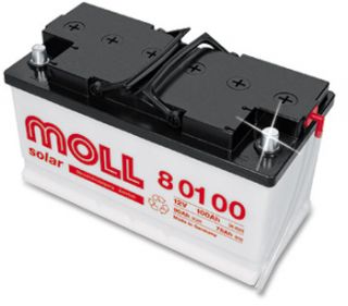 Moll Solar 80060 60Ah 12V Versorgerbatterie Boot Wohnmobil Reha