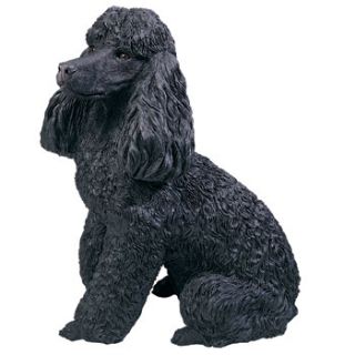 Hundefigur Pudel lebensgroß, Sandicast USA, Hund, Figur