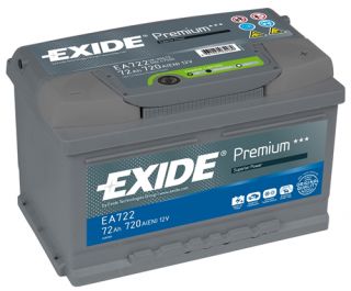 Exide Premium EA722 Starterbatterie  ARS24COM 