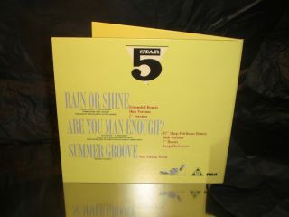 Five Star   Rain or Shine 8 Track Remix EP CD, Digipack New