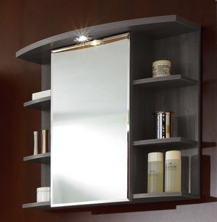 Spiegelschrank Badschrank mit Beleuchtung Hängeschrank Spiegel Dekor